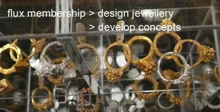 Some of our members at flux began as jewellery students with us