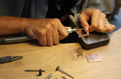 Flux Studios,  jewellery classes in London,  jewellery courses in London. hot courses in jewellery, advanced jewellery coursesbeginners course in jewellery, silver jewellery making techniques