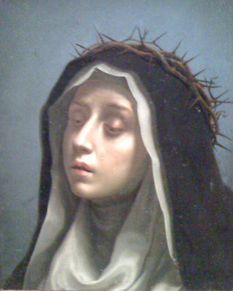 Dulwich Picture Gallery, Saint Catherine of Siena, by Carlo Dolci