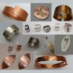 Textures on Metal, Jewellery workshop for Adults at Flux Studios