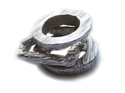 Imogen Belfield, silver rings